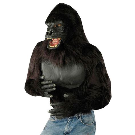 Buyseasons Gorilla Shirt Dress Up Costume Unisex Adult Women