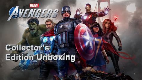 Marvels Avengers Earths Mightiest Collectors Edition Unboxing Youtube