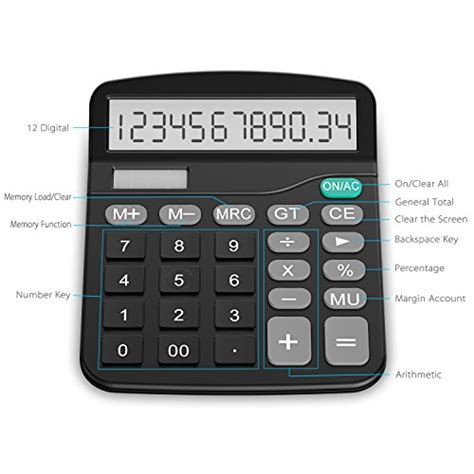 Calculator Helect Standard Function Desktop Calculator H1001