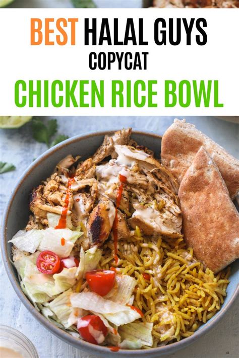 With most being open late night, he wondered why there was no option for this in dallas. Halal Guys Chicken Bowl(Copycat) | Recipe (With images ...