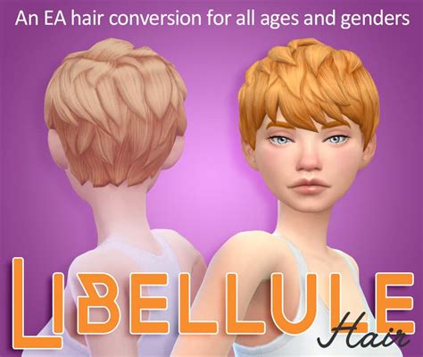 Sims 4 Cc Hair Female Maxis Match Hoplasopa