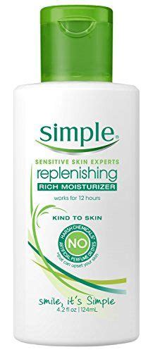 Simple Kind To Skin Face Moisturizer For Sensitive Skin Replenishing