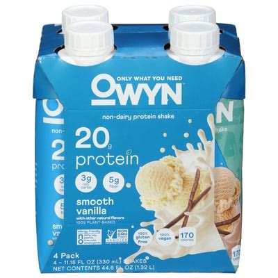 Owyn Owyn Protein Shake Smooth Vanilla Non Dairy Pack Count