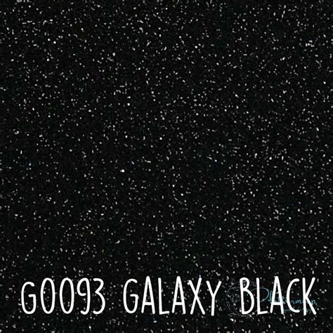 Siser Glitter Flex G0093 Galaxy Black Plottermoon