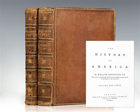 The History Of America By Robertson William 1777