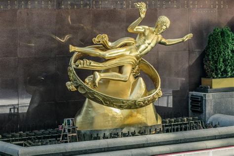 Free Stock Photo Of Gold Statue At Rockefeller Center Download Free