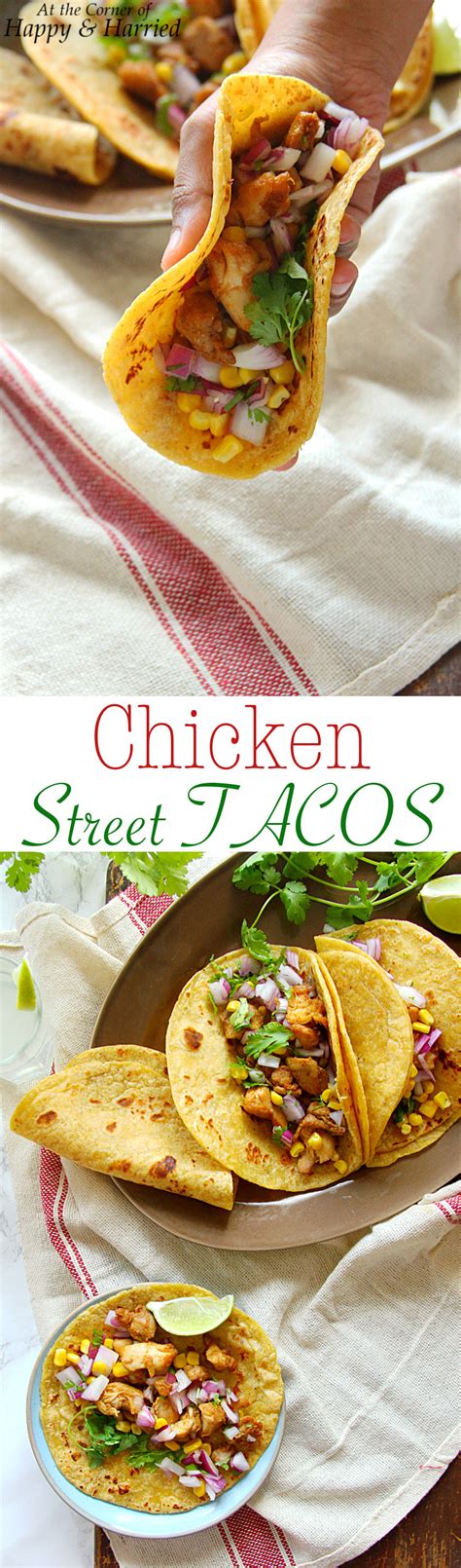 Amazingly flavorful mexican shredded chicken along with sour cream,cheese wrapped in warm tortilla makes this the best mexican street chicken tacos you know of.learn to make very easy one pot shredded mexican chicken along with rest of the ingredients topped with shredded cheese makes these street tacos the. Mexican Chicken Street Tacos