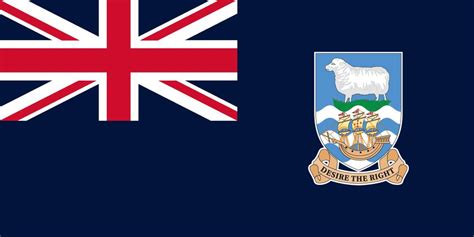 Falkland Islands Traditional Sewn Flag Mrflag