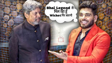 When Maratha Tiger Shiv Thakare Meets Indias Legendary Batsman Kapil