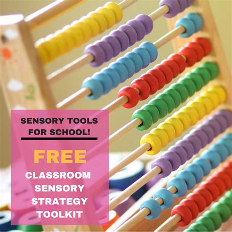 Sensory Strategies In Schools The Ot Toolbox