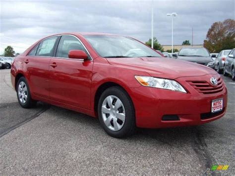 Used 2009 toyota camry le with fwd, keyless entry, bucket seats, 16 inch mileage: 2009 Barcelona Red Metallic Toyota Camry LE #2399113 ...