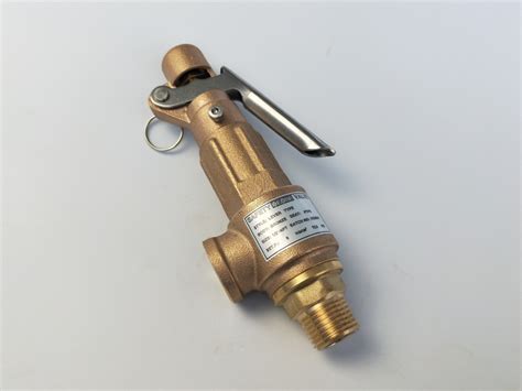 Bronze Safety Relief Valve With Lever Products Henze Valves Corp