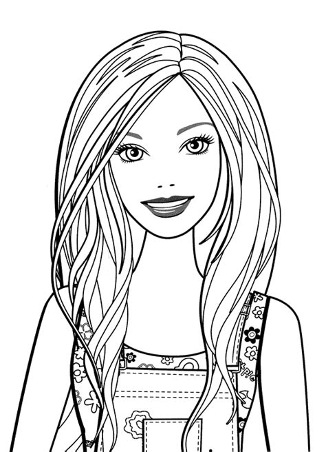 Dibujos para colorear de Barbie