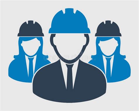 Engineer Team Icon Stock Vector Illustration Of Icons 133454518