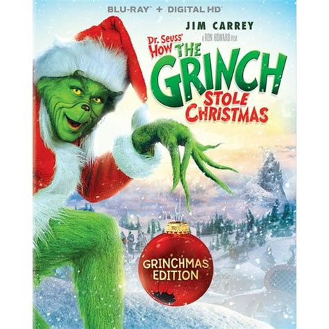 Dr Seuss How The Grinch Stole Christmas Grinchmas Edition Blu Ray