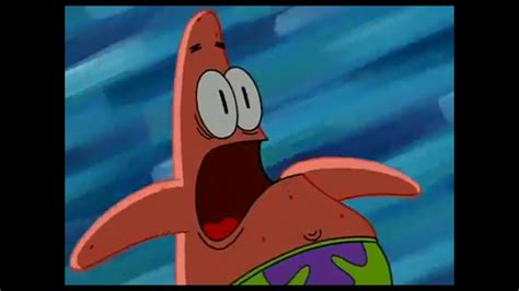 Patrick Star Screaming Montage Youtube