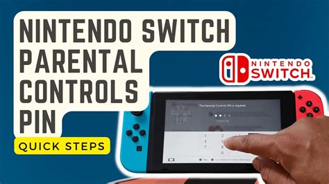 How To Reset Nintendo Switch Parental Controls Pin Forgotten Pin