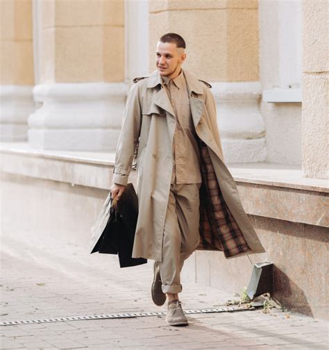 trench coat styles for men how to wear the timeless icon