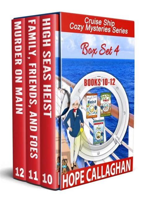 cruise ship cozy mysteries box set four books 10 12 by hope callaghan