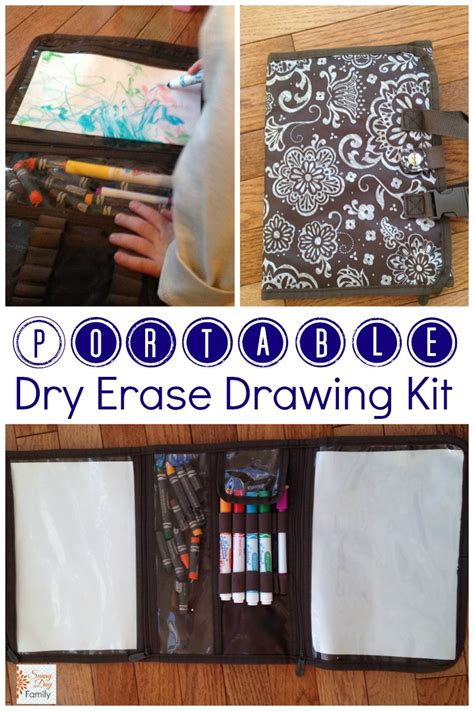 Portable Dry Erase Drawing Kit | Sunny Day Family