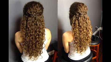 Half Up Half Down Updo For Naturally Curly Hair Easy
