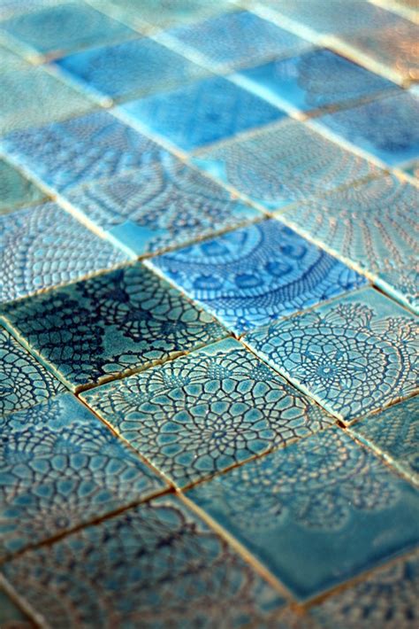 Unique Hand Made Tiles Etsy