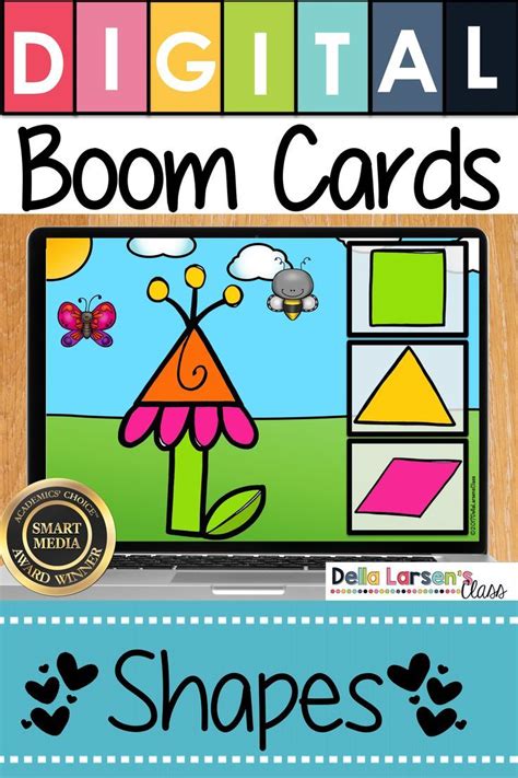 Boom Cards Preschool Spring Matching 2d Shapes Distance Learning