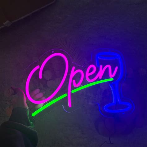 Open Neon Signsbar Neon Sign Led Open Sign Business Neon Sign Neon