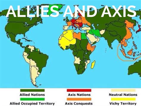 Map Of Europe During Ww Allies And Axis Rezfoods Resep Masakan