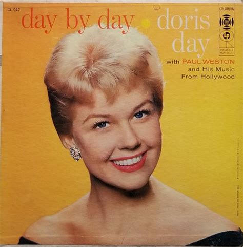 doris day with paul weston and his music from hollywood day by day 1956 hollywood pressing