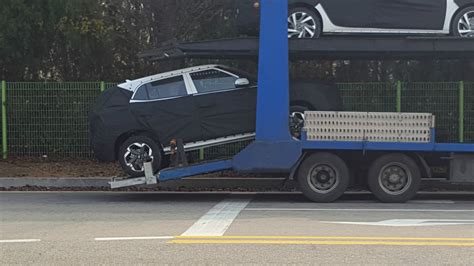 Hyundai Styx Hyundai Leonis Spotted On A Trailer In South Korea