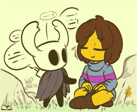 Hollow Knight Or Undertale Meme Painted