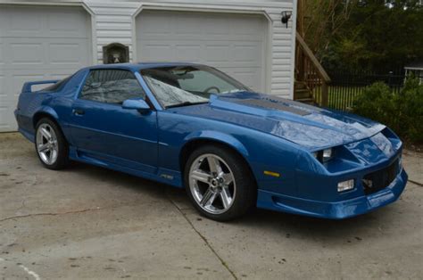1992 Chevy Camaro Rs 25th Anniversary 5 Speed Manual Restored Look