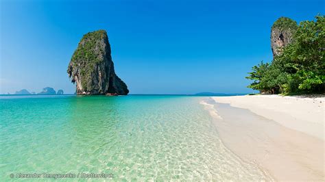 Map Of Thailand Railay Beach Maps Of The World
