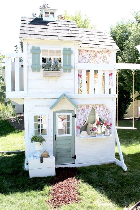 Magically Sweet Backyard Playhouse Ideas For Kids Garden 10 Play