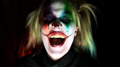 Crazy Clown Halloween Laughs Terribly By Lightshoot Videohive
