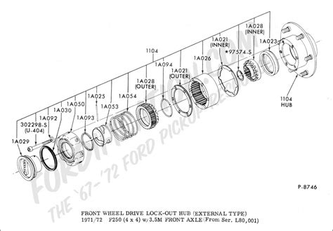 F250 4x4 Front Axle Diagram
