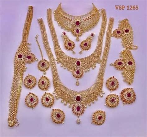 Lakshmi Design Wedding Bridal Jewellery South Indian Barathanatyam Dance Set Buy Online