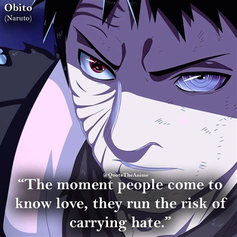 Obito Uchiha Anime Quotes Wiki Fandom Powered By Wikia