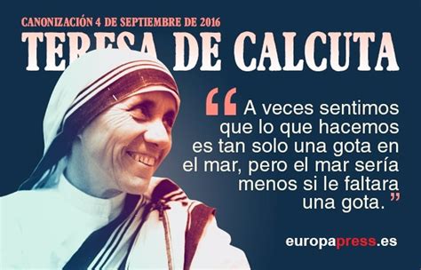 Frases De La Madre Teresa De Calcuta