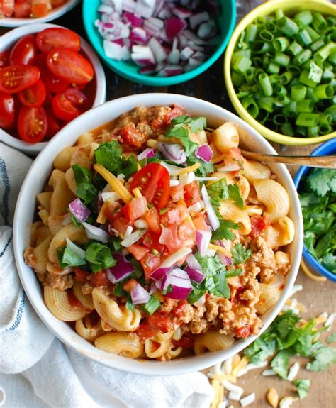 Discard any remaining liquid, onion and celery (i actually save them for soup later). Instant Pot Turkey Taco Pasta - A Cedar Spoon