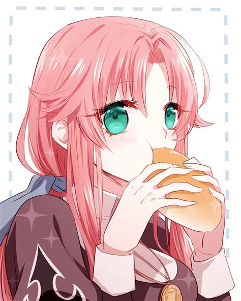 Images Of Anime Girl Eating Bread Meme