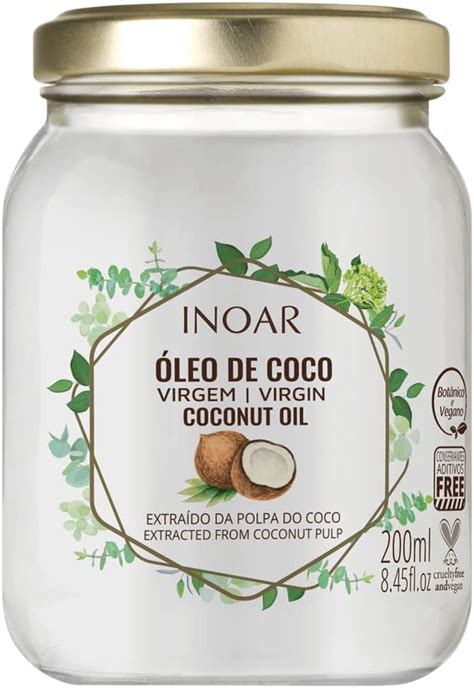 Inoar Linha Oleo De Coco Oleo De Umectacao 200 Ml Coconut Oil Collection Moisturizing