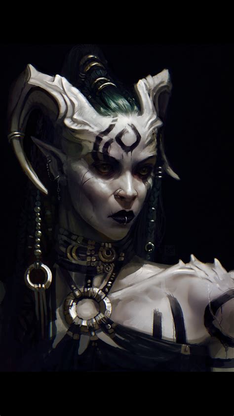 The Evil Shaman By Exellero Rpg Portrait Character