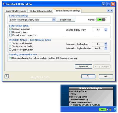 Notebook Batteryinfo Screenshot And Download At