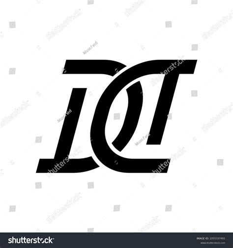 Dd Monogram Logo Design Your Brand Stock Vector (Royalty Free
