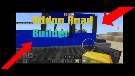 Addon Road Builder V2 Mcpe 117 Youtube