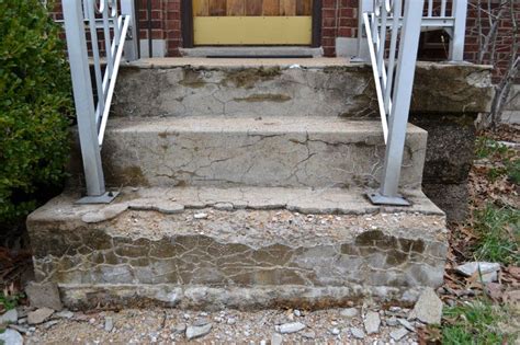 My Crumbling Concrete Porch Lansdowne Life Concrete Front Steps