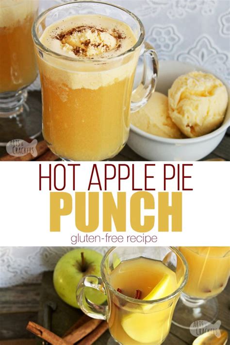 Warm christmas punch recipe photo by taste of home. Warm Caramel Apple Pie Ice Cream Thanksgiving Punch Recipe