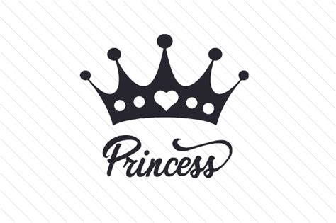 Princess Svg Cut File By Creative Fabrica Crafts